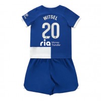 Atletico Madrid Axel Witsel #20 Fotballklær Bortedraktsett Barn 2023-24 Kortermet (+ korte bukser)